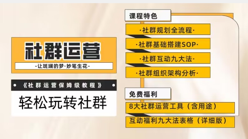【社群运营】保姆式教程：九大互动法，八款社群运营工具助你轻松玩转社群【揭秘】-千寻创业网