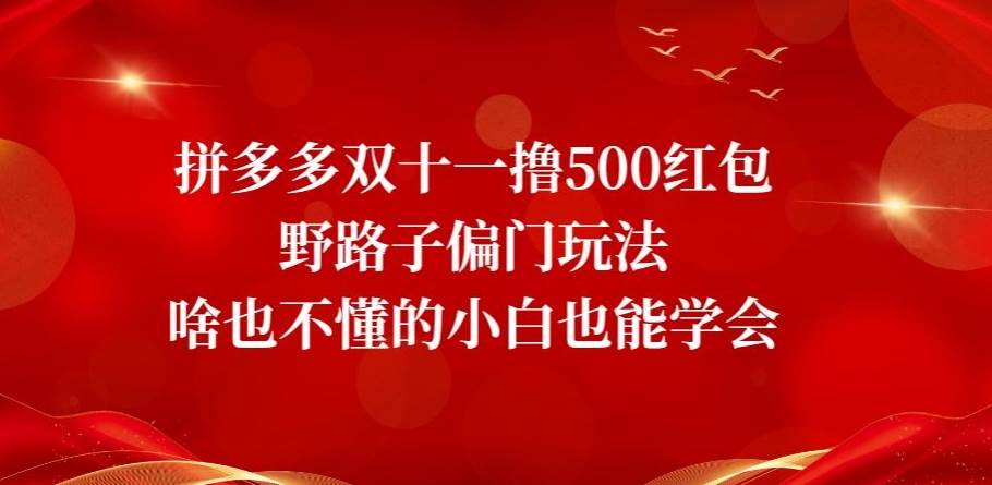 首发价值2980最新淘宝无货源不开车自然流超低成本截流玩法日入300+【揭秘】-千寻创业网