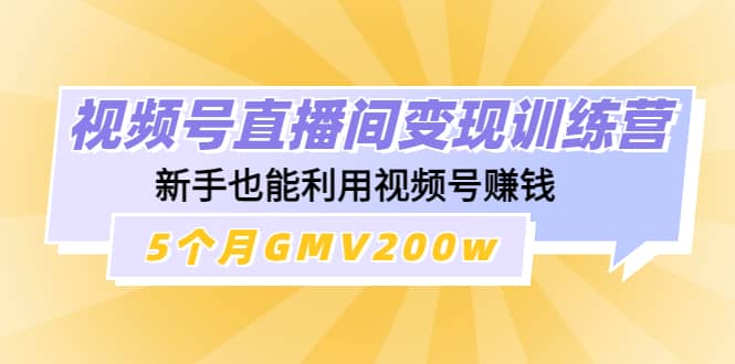 视频号直播间变现训练营-千寻创业网