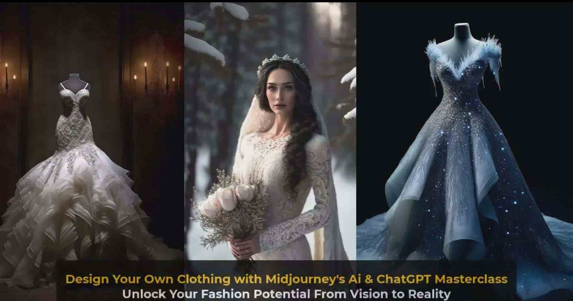 图片[9]-利用 Midjourneys Ai 人工智能设计自己的服装AI大师班-10节课-中英字幕-千寻创业网
