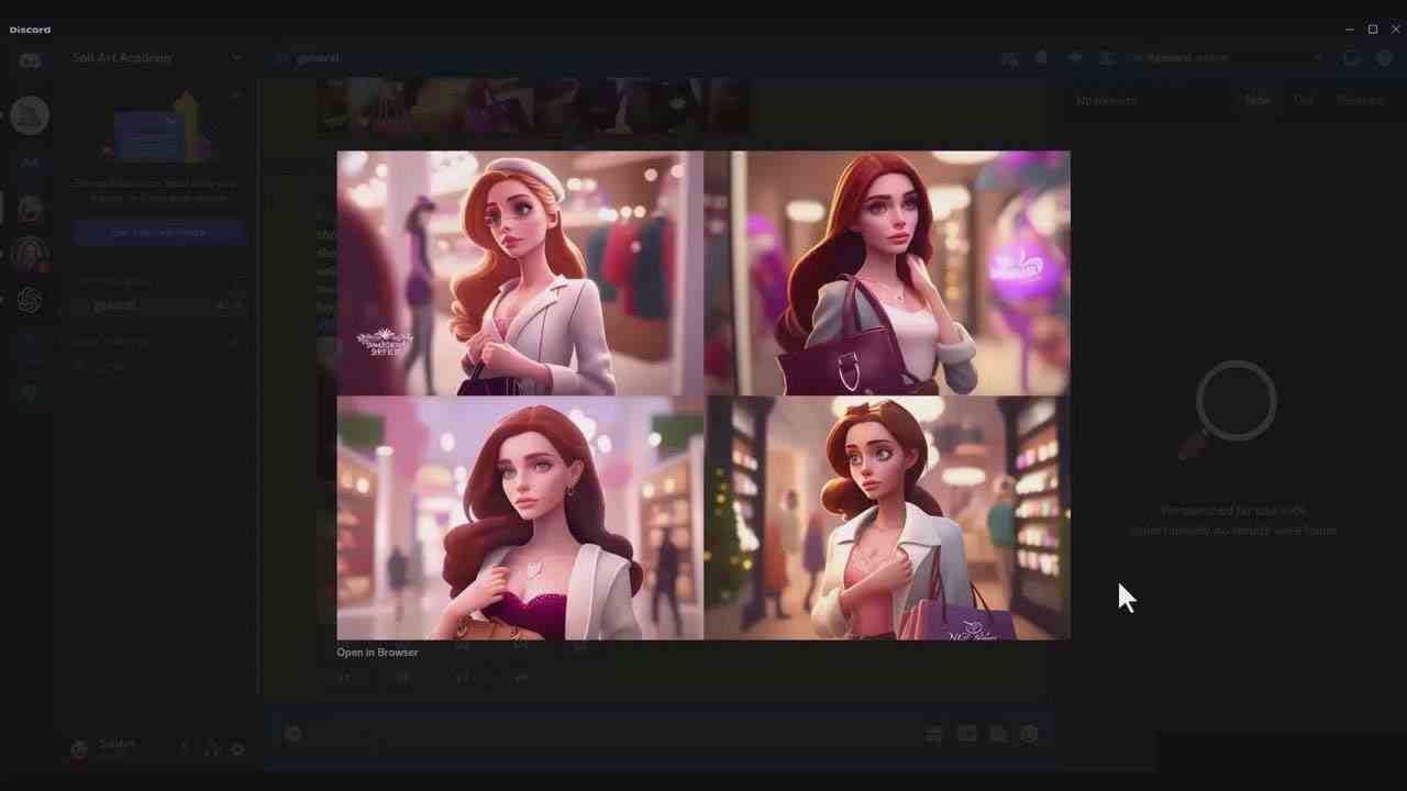 图片[6]-掌握 MidJourney V5 AI + ChatGPT创建一致的角色设计图像-22节课-中英字幕-千寻创业网