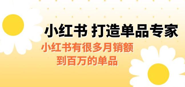 某公众号付费文章《小红书打造单品专家》小红书有很多月销额到百万的单品-千寻创业网