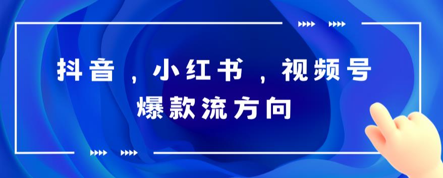 抖音，小红书，视频号爆款流视频制作，简单制作掌握流量密码-千寻创业网
