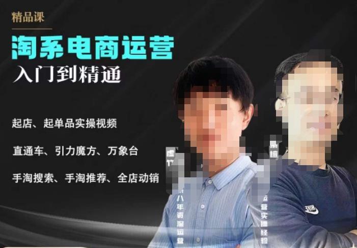 2023手淘搜索实操课+体系化课程，​起店起单品实操视频课程-千寻创业网