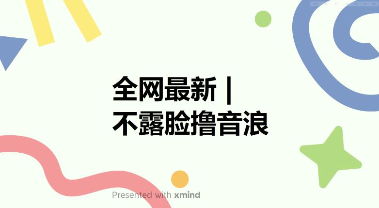 全网最新不露脸撸音浪，跑通自动化成交闭环，实现出单+收徒收益最大化【揭秘】-千寻创业网