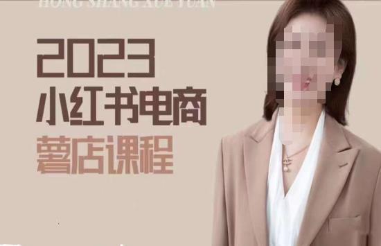 2023小红书电商课，新手小白从0~1玩转小红书薯店电商-千寻创业网