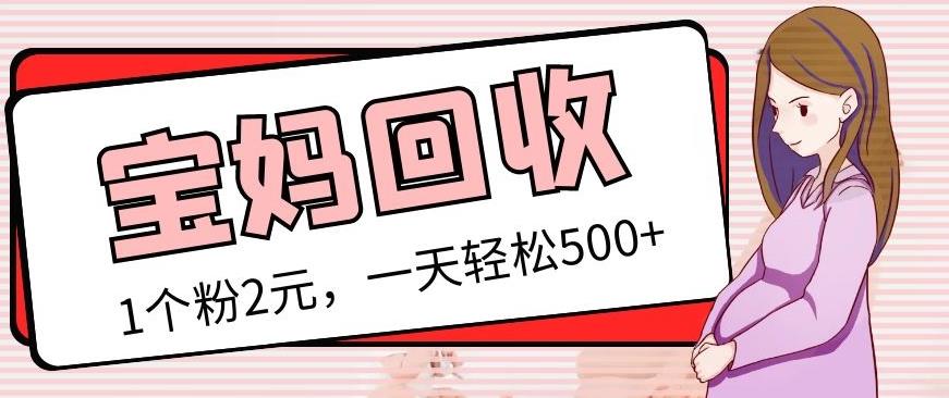 最新宝妈粉回收变现计划及胎教音乐高端变现玩法全套教程！（非老玩法）-千寻创业网