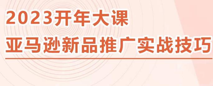 2023亚马逊新品推广实战技巧，线下百万美金课程的精简版，简单粗暴可复制，实操性强的推广手段-千寻创业网