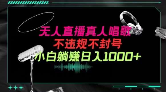 抖音24小时无人直播音乐，不违规，不封号纯撸音浪，小白实操当天日入1000+【揭秘】-千寻创业网