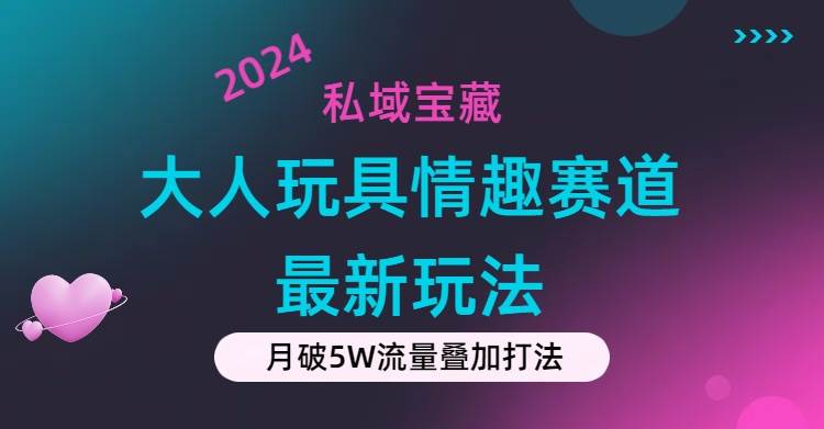 （11541期）私域宝藏：大人玩具情趣赛道合规新玩法，零投入，私域超高流量成单率高-千寻创业网