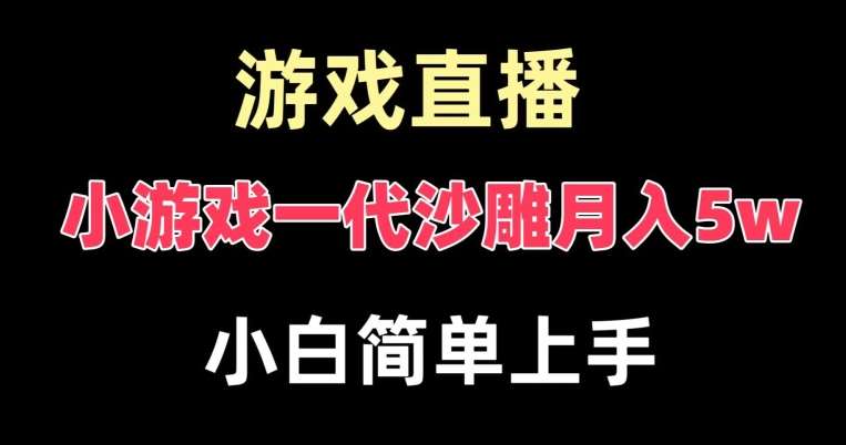 玩小游戏一代沙雕月入5w，爆裂变现，快速拿结果，高级保姆式教学【揭秘】-千寻创业网