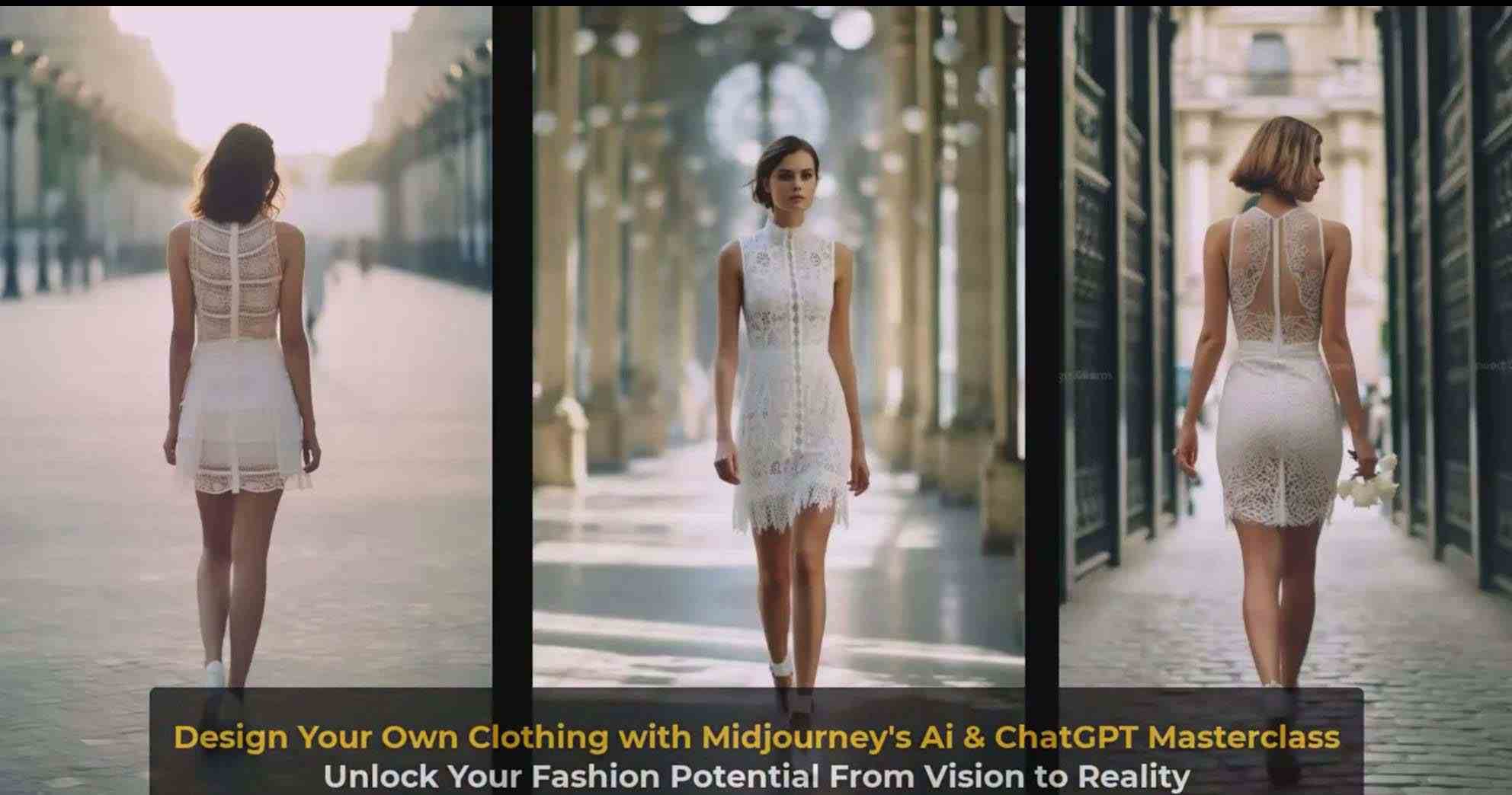 图片[4]-利用 Midjourneys Ai 人工智能设计自己的服装AI大师班-10节课-中英字幕-千寻创业网