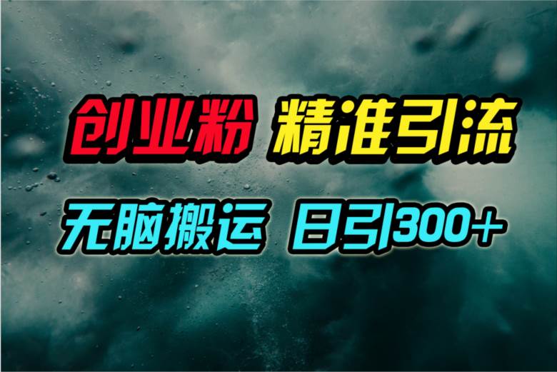 （9875期）视频号纯搬运日引300+创业粉教程！-千寻创业网