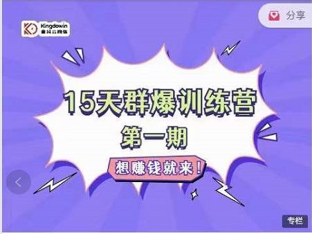 金抖云Peter《15天群爆训练营》，破解抖音玄学，群爆心法，起号方式-千寻创业网