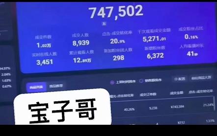 宝子哥无人直播，半无人直播，Obs+伴侣玩法，快速打标签+养鱼-千寻创业网