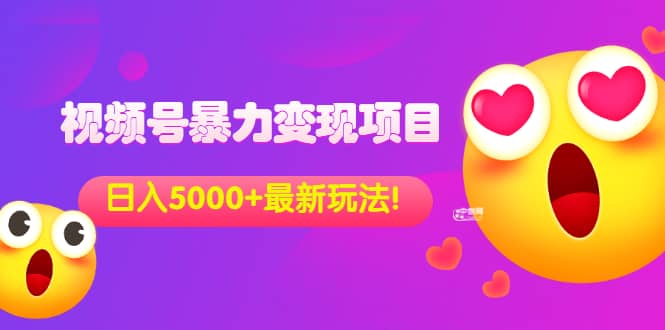 外面收费699的视频号暴力变现项目，日入5000+，简单易操作当天见效果-千寻创业网
