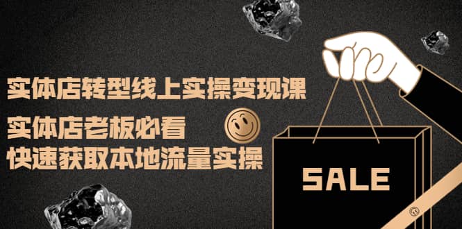 实体店转型线上实操变现课：实体店老板必看，快速获取本地流量实操-千寻创业网