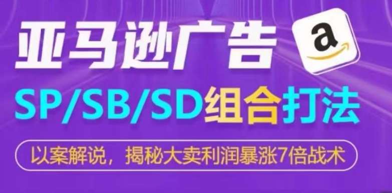 亚马逊SP/SB/SD广告组合打法，揭秘大卖利润暴涨7倍战术-千寻创业网