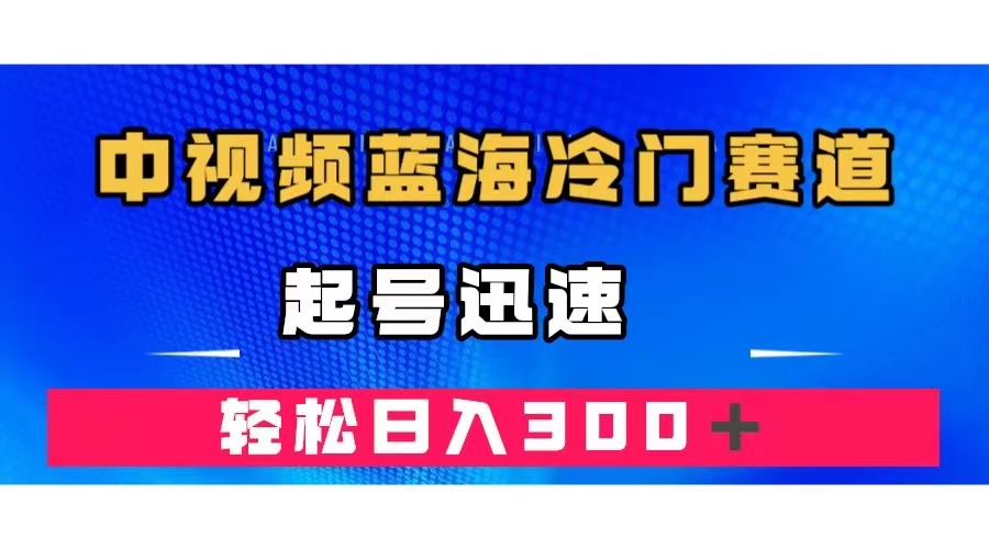 中视频蓝海冷门赛道，韩国视频奇闻解说，起号迅速，日入300＋-千寻创业网