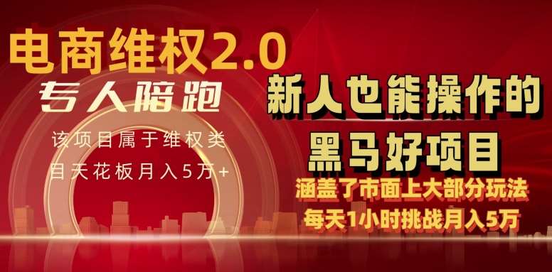 电商维权 4.0 如何做到月入 5 万+每天 1 小时新人也能快速上手【仅揭秘】-千寻创业网