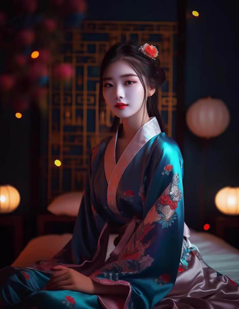 图片[6]-Midjourney关键词-AI生成中国风古装汉服美女人像提示关键词-千寻创业网