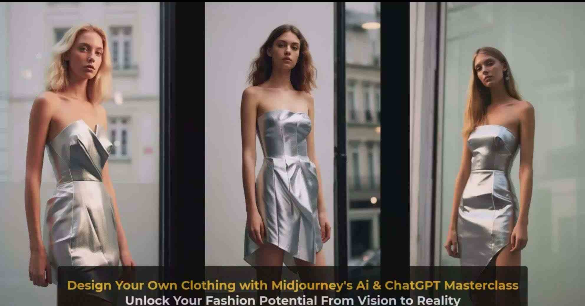 图片[10]-利用 Midjourneys Ai 人工智能设计自己的服装AI大师班-10节课-中英字幕-千寻创业网