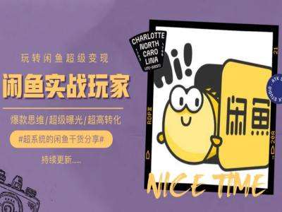 手把手教你0到1系统玩转闲鱼变现，爆款思维/超级曝光/超高转化-千寻创业网