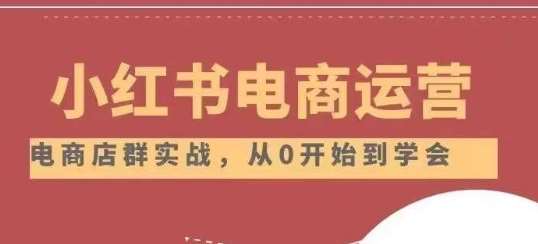 小红书店铺运营从小白到大神2.0，从入门到精通-千寻创业网
