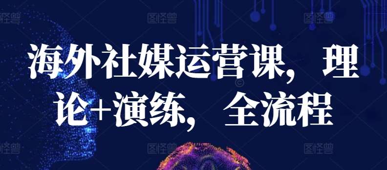 海外社媒运营课，理论+演练，全流程-千寻创业网