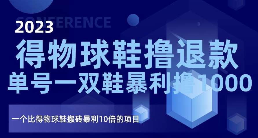 2023得物球鞋撸退款，单号一双鞋暴利撸1000，一个比得物球鞋搬砖暴利10倍的项目【揭秘】-千寻创业网