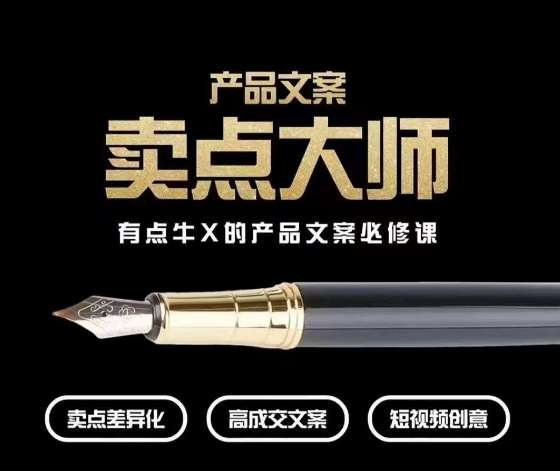 产品文案【卖点大师】高转化电商，有点牛X的产品文案必修课-千寻创业网
