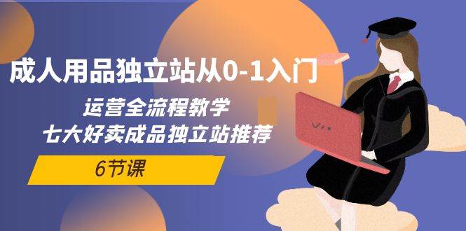 （10082期）成人用品独立站从0-1入门，运营全流程教学，七大好卖成品独立站推荐-6节课-千寻创业网