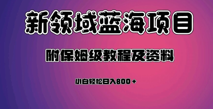 虚拟资源蓝海领域新项目，轻松日入800＋，附保姆级教程及资料-千寻创业网