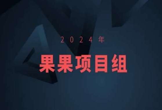2024年果果项目组项目合集-果果最新项目-千寻创业网