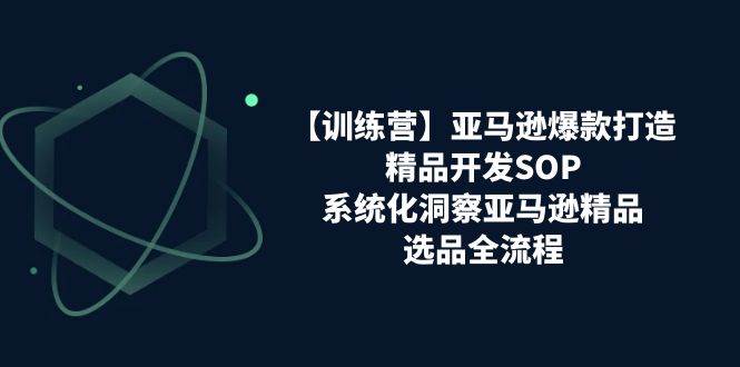 （11210期）【训练营】亚马逊爆款打造之精品开发SOP，系统化洞察亚马逊精品选品全流程-千寻创业网
