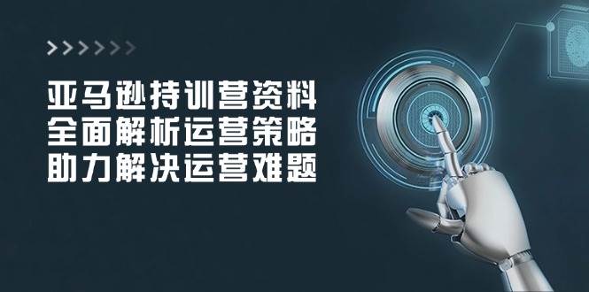 （14033期）亚马逊持训营资料，全面解析运营策略，助力解决运营难题-千寻创业网