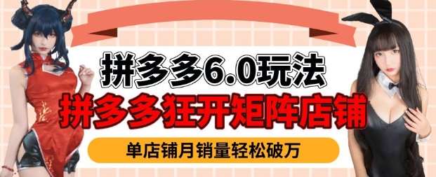 拼多多虚拟商品暴利6.0玩法，轻松实现月入过W-千寻创业网