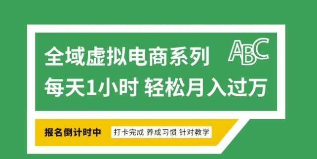 全域虚拟电商变现系列，通过平台出售虚拟电商产品从而获利-千寻创业网
