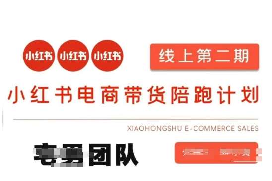小红书电商带货课2期，月利润20个的小红书电商的有货源，无货源，虚拟产品，付费投流等整套玩法-千寻创业网
