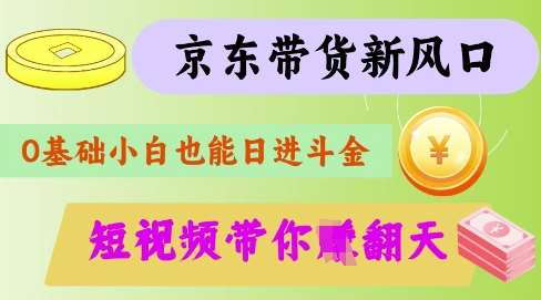 最新京东短视频带货代运营秘籍，轻松躺挣【揭秘】-千寻创业网