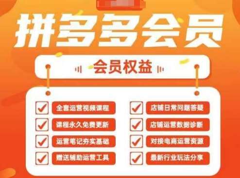2025拼多多运营实战课，40节全流程教学，覆盖拼多多运营全链路-千寻创业网
