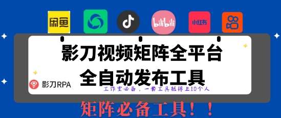 全网最新无人值守全平台自动发布矩阵rpa工具，日发1000条内容【揭秘】-千寻创业网