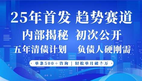 2025年首次公开，真正的事业型赛道，客咨不断，单月轻松破W-千寻创业网