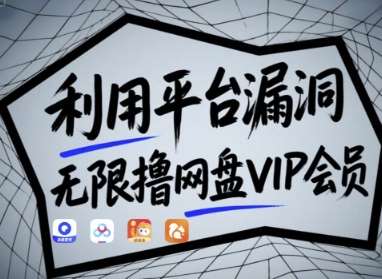 利用平台漏洞，无限撸网盘VIP会员，用户亲测有效!【漏洞原理+操作演示】-千寻创业网