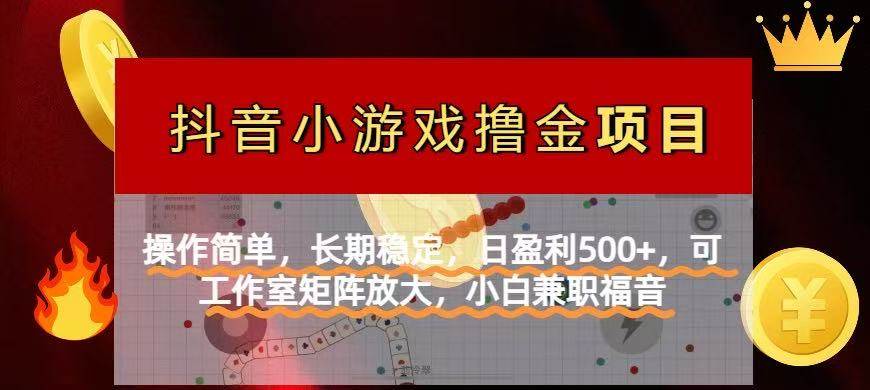（14290期）【抖音小游戏发行人计划项目】操作简单，长期稳定，日盈利500+，可工作…-千寻创业网