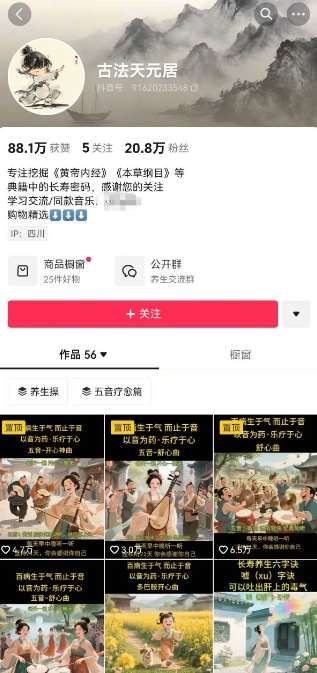 图片[2]-古法五音养生教程，五音疗愈的视频的制作方法，2-4小时就能学会，作者10天涨粉10W-千寻创业网