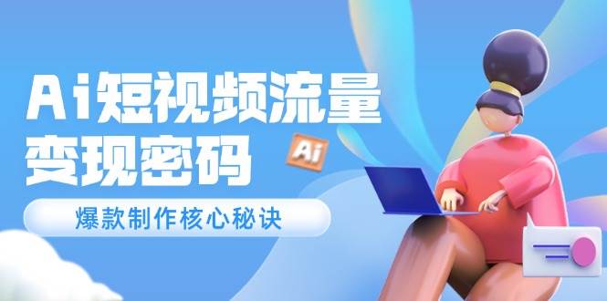 Ai短视频流量密码，爆款制作核心秘诀，120万案例深度解析-千寻创业网