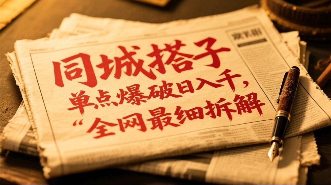 同城搭子群19.9单点爆破日入千，搭子组局月入万，全网最细拆解-千寻创业网