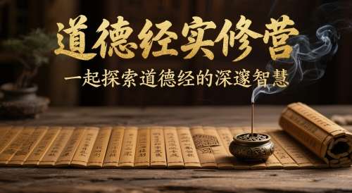 道德经实修营，一起探索道德经的深邃智慧-千寻创业网