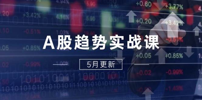 （14808期）A股趋势实战课：主力动向+政策红利，2025全年策略5月更新-千寻创业网